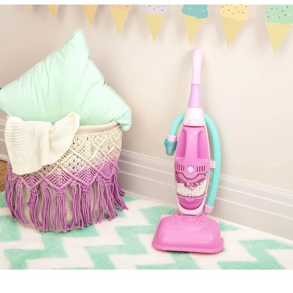 Play Circle by Battat – Home Neat Home Pink Vacuum Cleaner Set – 2-in-1 Prete... - Picture 12 of 13